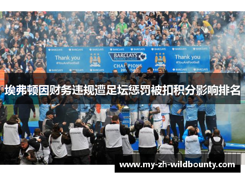 埃弗顿因财务违规遭足坛惩罚被扣积分影响排名